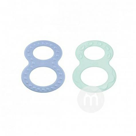 NUK Nummer 8 Form Beißring 2er Pack