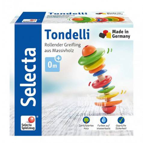 Selecta Deutsche Baby Holz Rollen R...