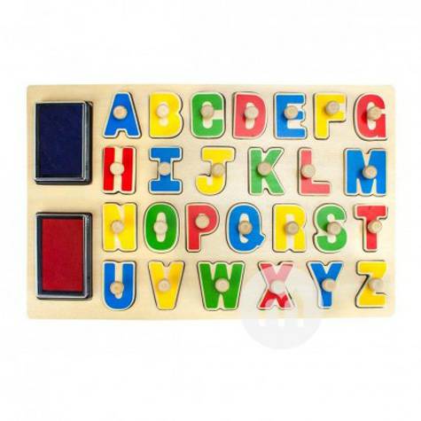 Tooky Toy Deutsche Baby Brief Puzzl...