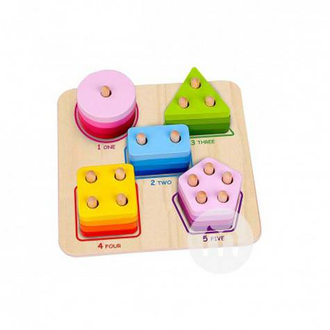 Tooky Toy Deutsche Baby Geometrie S...