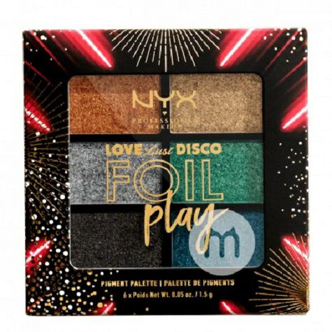 NYX USA NYX 6-color Eye Shadow Pale...