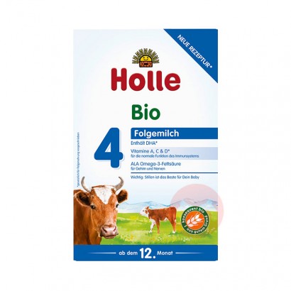 Holle - Bio-Folgemilch 4 - 0,6 kg - 3er Pack