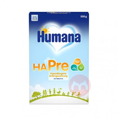 Humana HA Pre, von Geburt an, Milch...