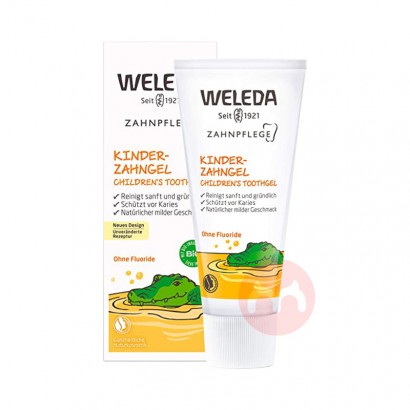 WELEDA Bio Kinder Zahngel, Naturkos...