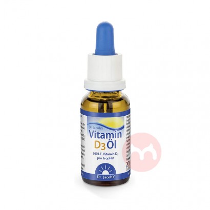 Dr Jacob's Vitamin D3 Öl Tropfen 80...