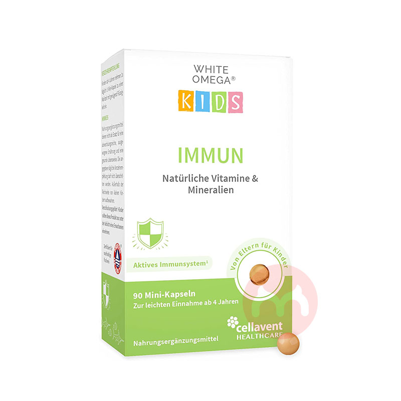 White Omega vitamin f ü r kinder, D...