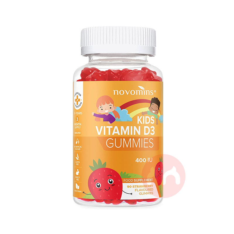 Novomins vitamin D kindergummib ärc...