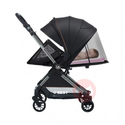 U'BEST High -Landscape kann auf einem tragbaren Babywagen sitzen