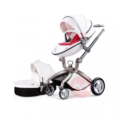 JTCP High -View Mode PU Eggor -Fell -Kinderwagen