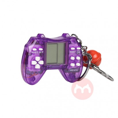 Retro Konsole Spiel Schlüsselanhänger Spiele Puzzle Videospiele Mini Handheld Anhänger Neujahr Weihnachtsgeschenk für Kinder