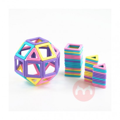 Elarve DIY Fliesen Attraktives Design Baustein Spielzeug Track Pipes Spielzeug Marmor Magnet fliesen Ball Run