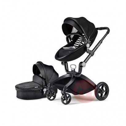 Hot Mom Zwei -in -ein -Ei -Shaped -Kinderwagen