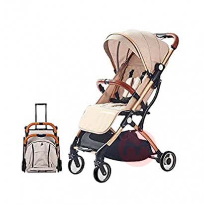 SONARIN Leichtes Falten kann den Khaki -Kinderwagen ansteigen lassen
