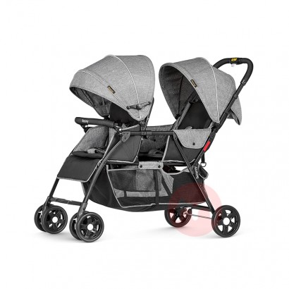 Besrey Vor und nach einem zwei -persönlichen Baby -Push -Auto