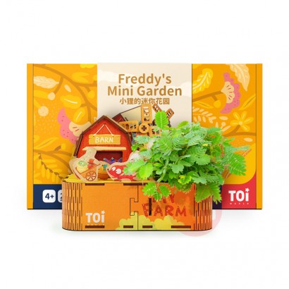 TOI 3D -Puzzlespielzeug für Mini -Gartenpflanzung