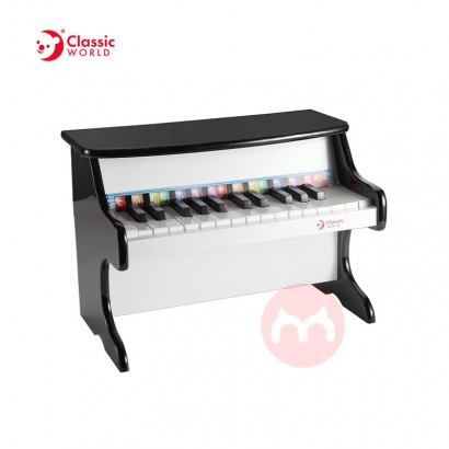 Classic World Hölzerne Schwarze Kinderklavier