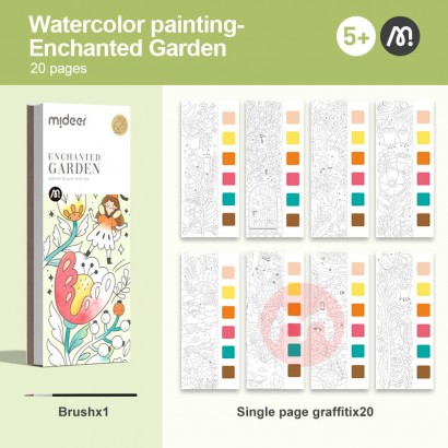Mideer Kinder Graffiti Farbwasser Bilderbuch