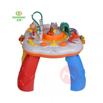 GOODWAY Zwei -In -Eins -Spaß -Kinderrätsel -Spielzeugtisch