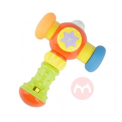GOODWAY Plastikweicher Kopf Baby klopft Spielzeug mit Beleuchtung