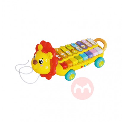GOODWAY Kleiner Löwe kann Muqin -Musikspielzeug ziehen