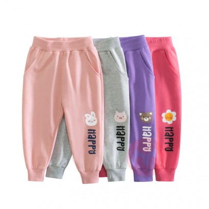 Micro Süße weiche Kinder Baumwolle Sport Freizeithose aus reiner Baumwolle