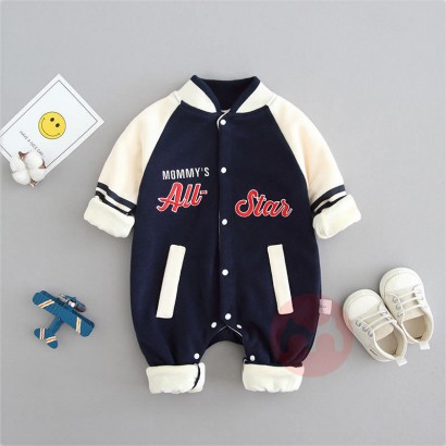 IURNXB Baumwolle Cartoon Langarm Baby Bodysuit