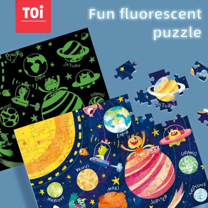 TOI Fluoreszierendes Cartoon-Puzzle...
