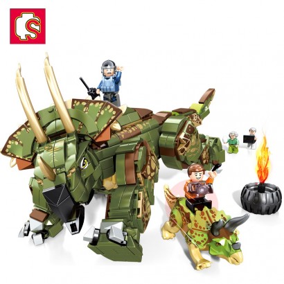 SEMBO Dinosaurier -Charakter -Baust...