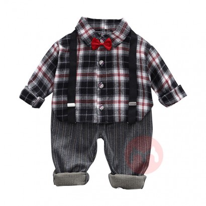 Bailangge Baby Langarm Plaid Shirt ...
