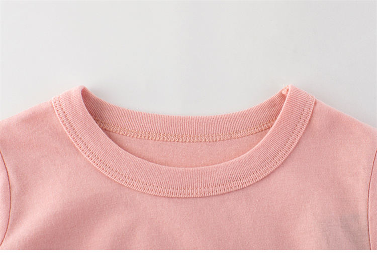 27kids Rosa Mädchen bedrucktes Baby T-Shirt