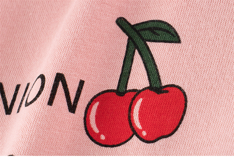 27kids Rosa Mädchen bedrucktes Baby T-Shirt