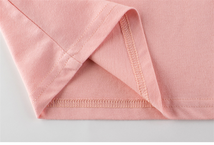 27kids Rosa Mädchen bedrucktes Baby T-Shirt
