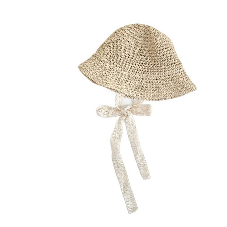 Zhenggang Spring and summer baby girls straw hat