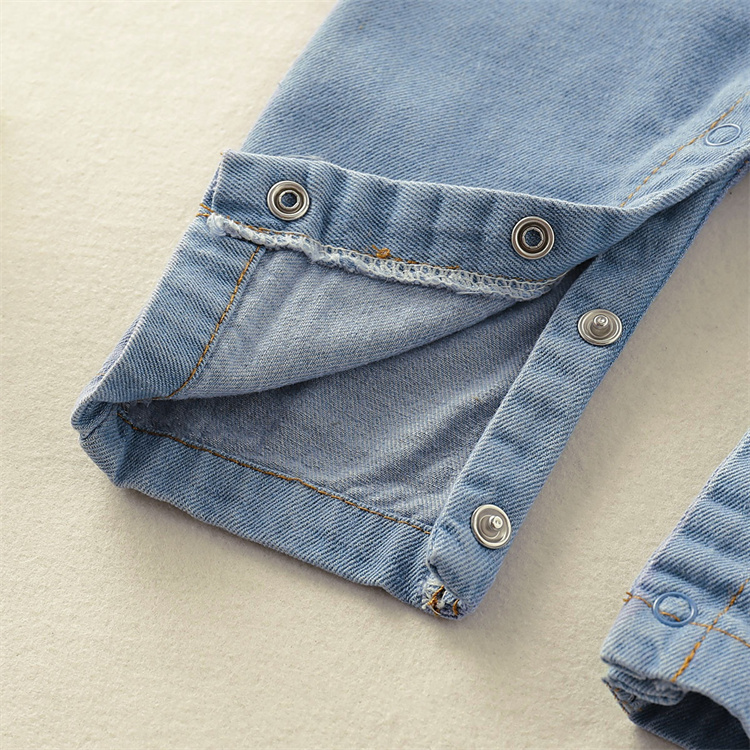 JINXI Cute Denim Jumpsuit