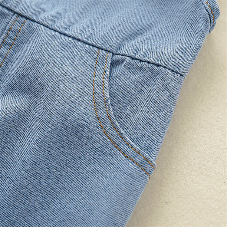 JINXI Cute Denim Jumpsuit