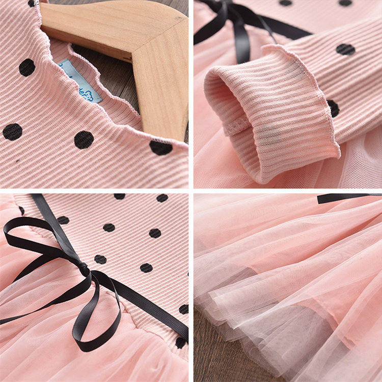 Bear Leader Ballkleid Polka Dot Kinder Kleid