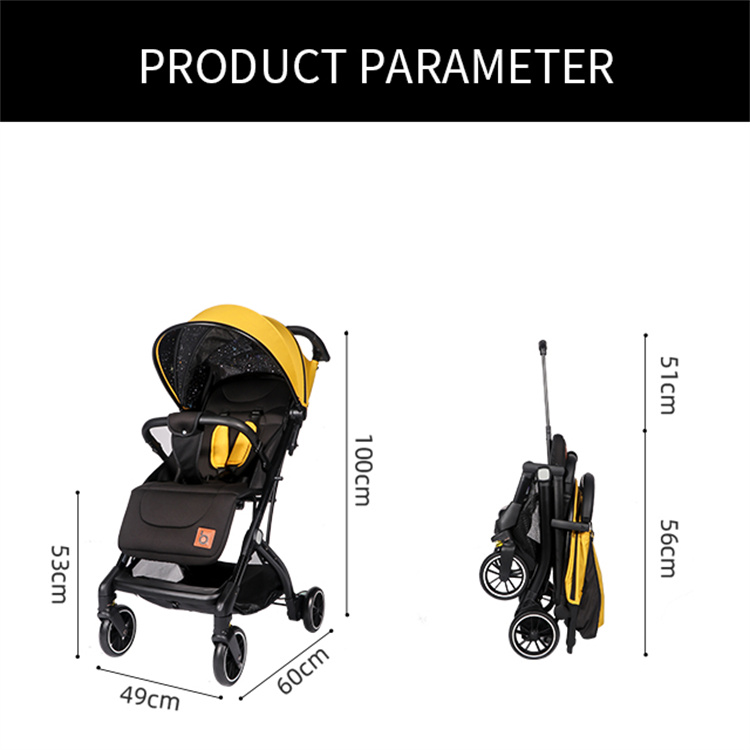 Baobaohao Qz1-pro tragbares sitzendes faltvolles Babyzug