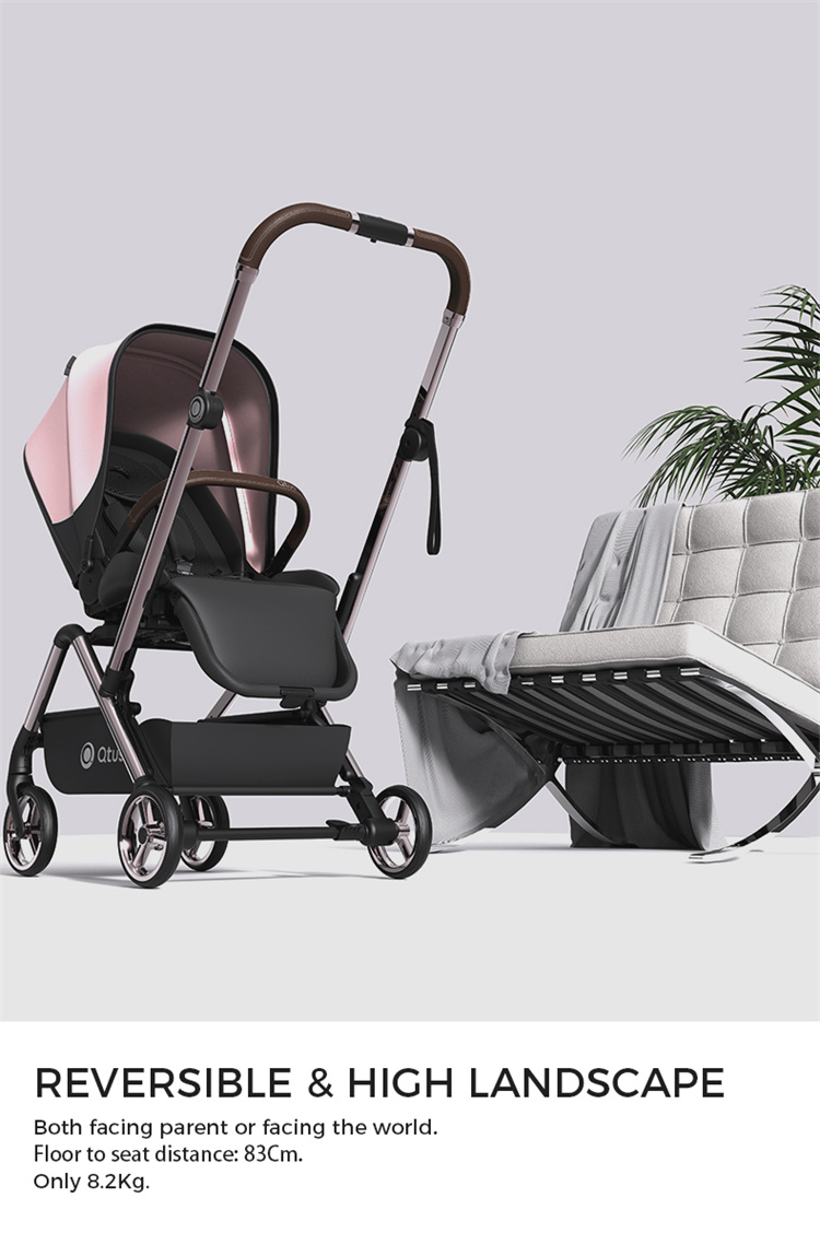 Qtus Falten eines Babywagens