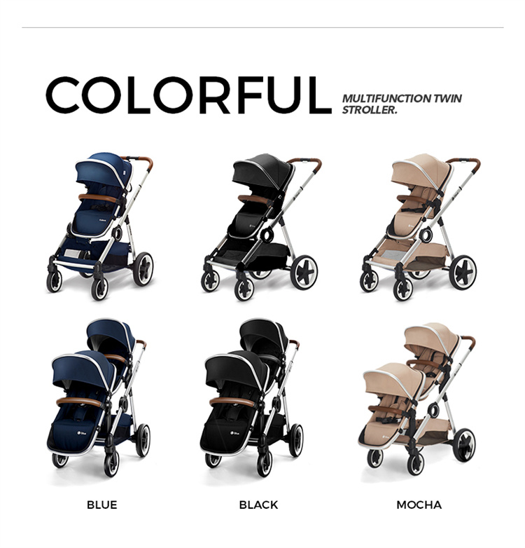 Qtus Q11 Doppelbettiger Kinderwagen