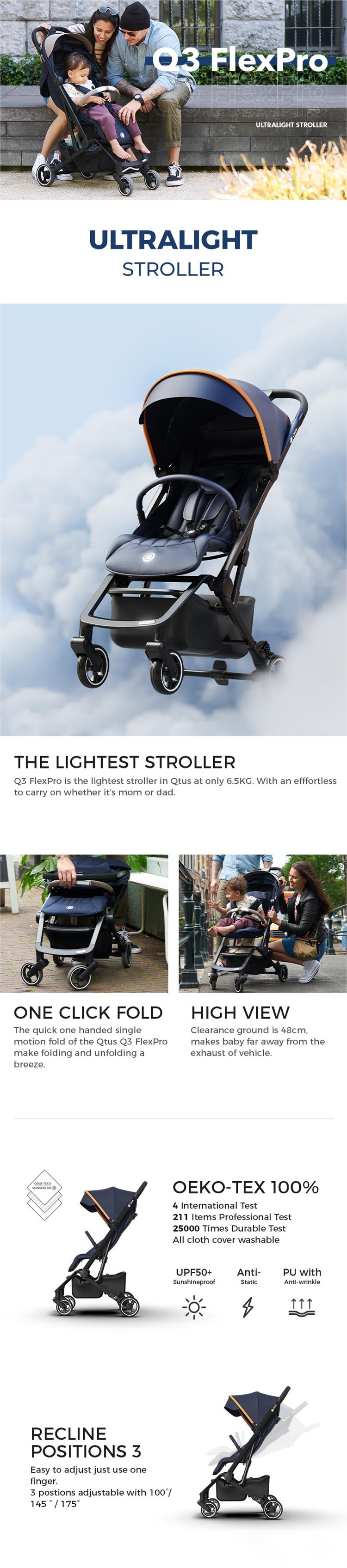 Qtus Q3 Ultra -Light -Säugling p.