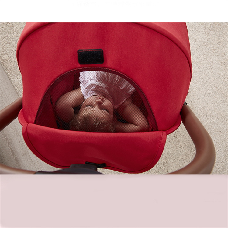 KUB Hoch -Landschaft kann gefaltet und in einem Babywagen sitzen