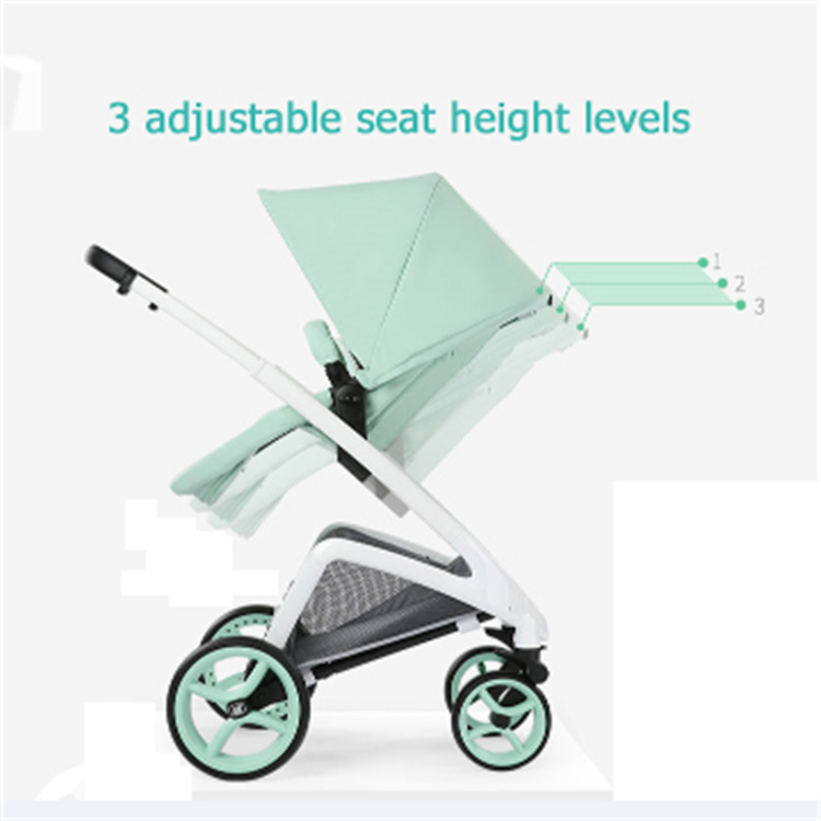 KUB F60 hohe Qualität Drei -in -Ein -faltbare Babywagen
