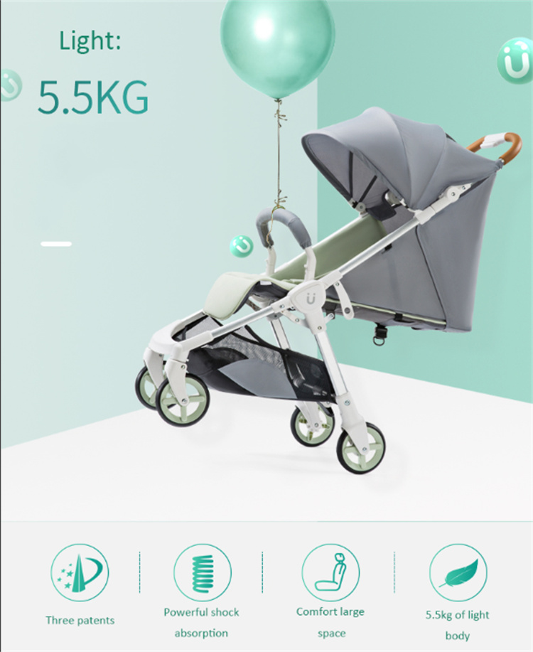 KUB Faltbarer Babywagen mit hoher Qualität
