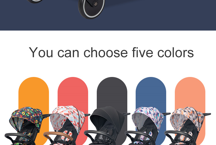 U'BEST 360 Grad hohe Landschaften um einen Babywagen zu wählen