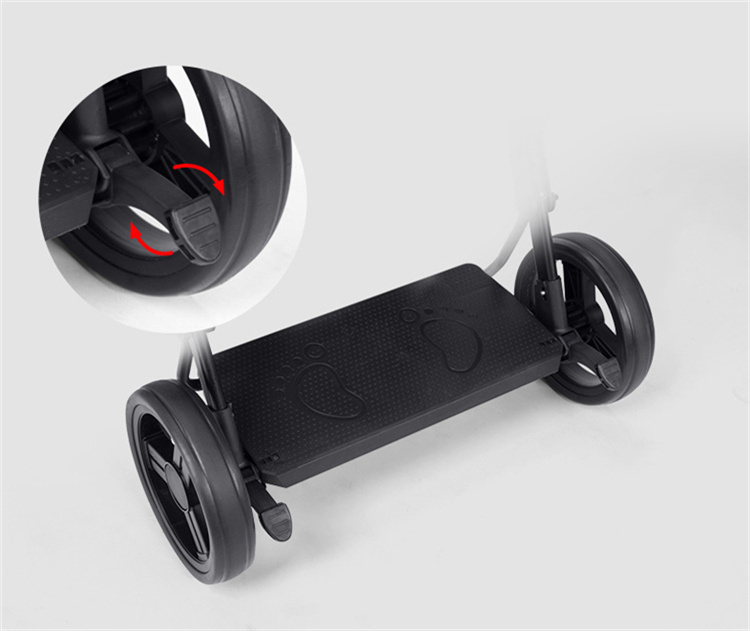 U'BEST Doppel -Doppel -tragbare Kinderwagen