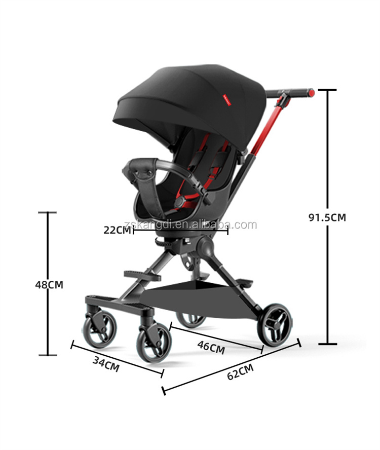 Baby heart Ultra -lichtklapper Babywagen