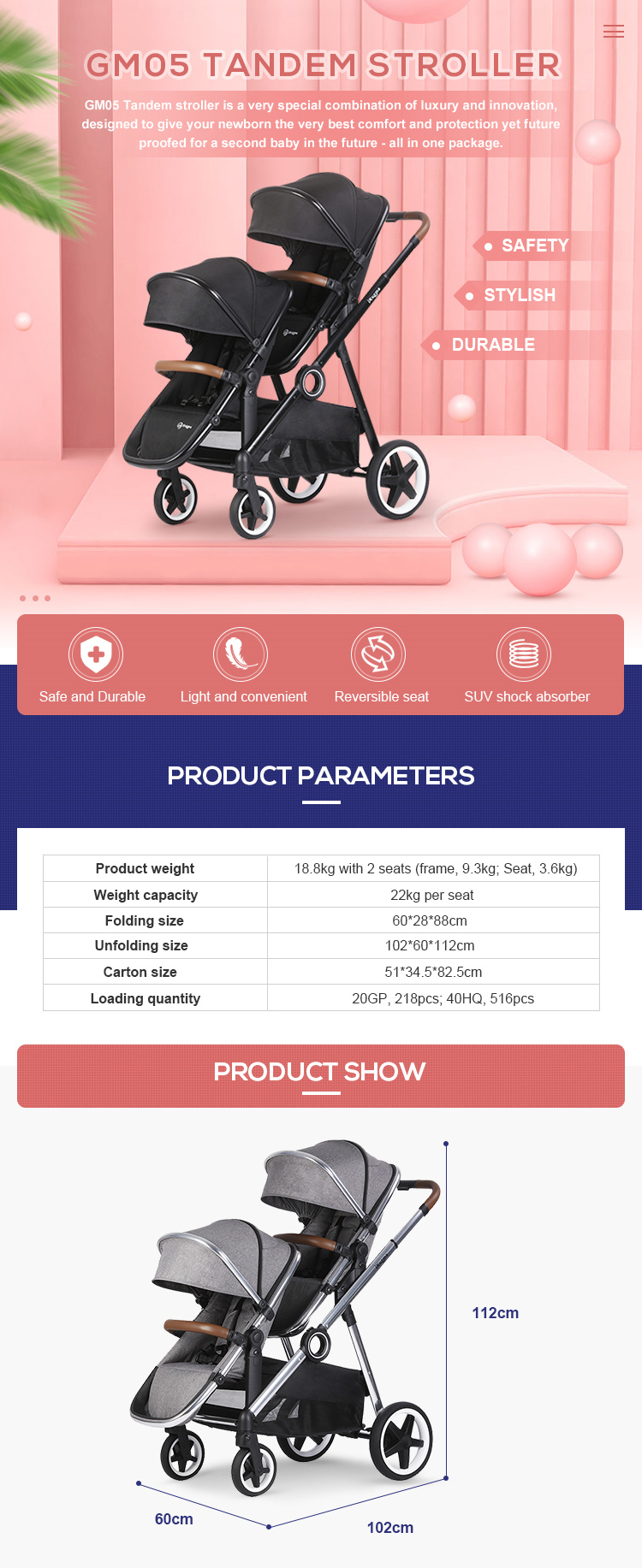 Ikuzma High -View Sanheyan Bybolic Baby Train