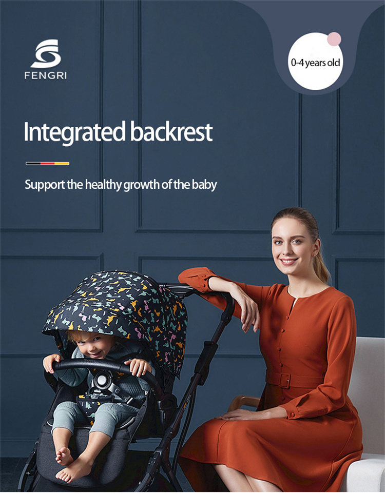 FENGRI Ultra -lichtklapper Babywagen