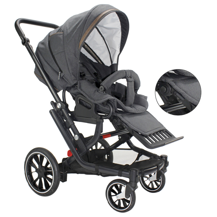 Gisili Zwei -Way Three -in -ein -faltbarer Kinderwagen