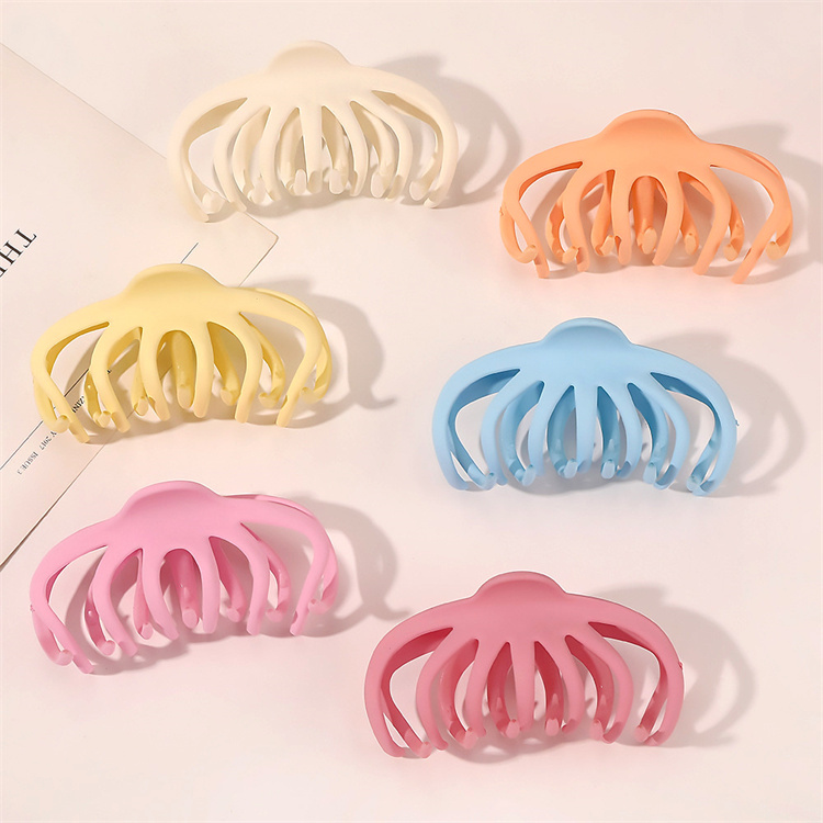 Wenbei Matte Macaron große Haarspange